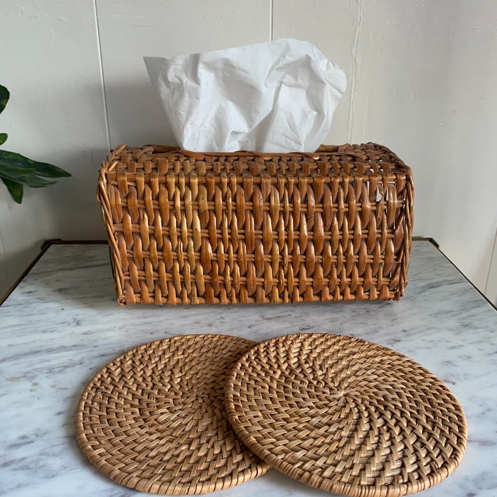 Boho Wicker Set - Picture 2 of 12